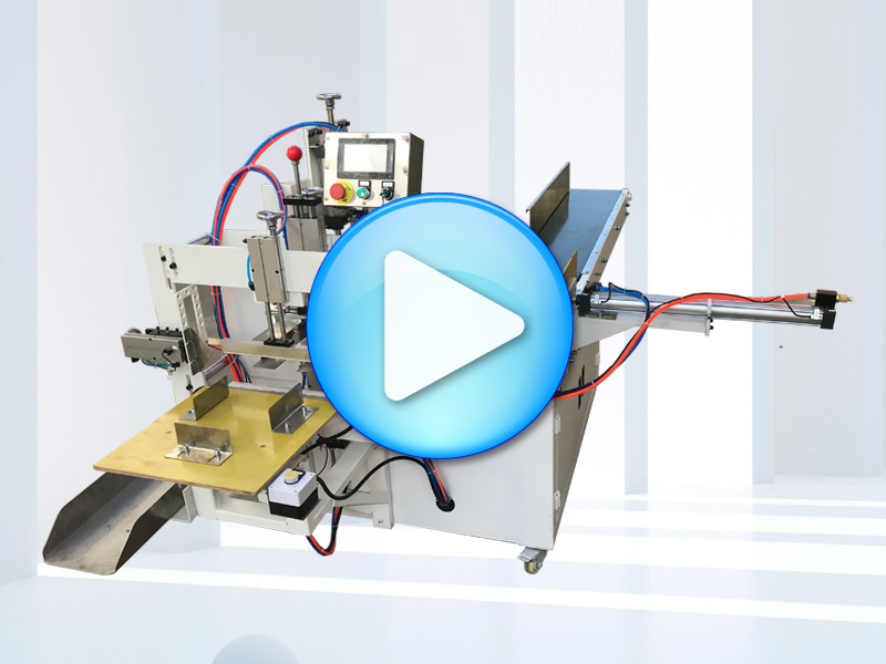 直條衛(wèi)生巾包裝機(jī)演示